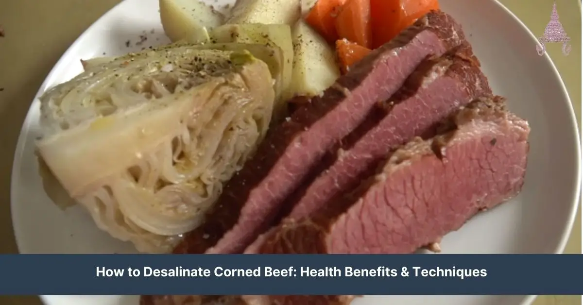 desalinate corned beef