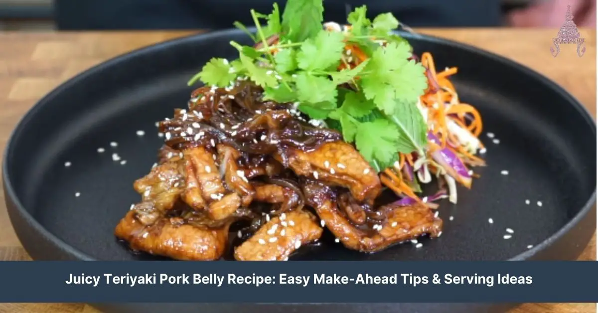 teriyaki pork belly recipe
